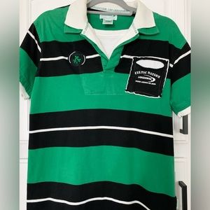 ansdowne Collection Ireland Rugby Polo Shirt Men's L